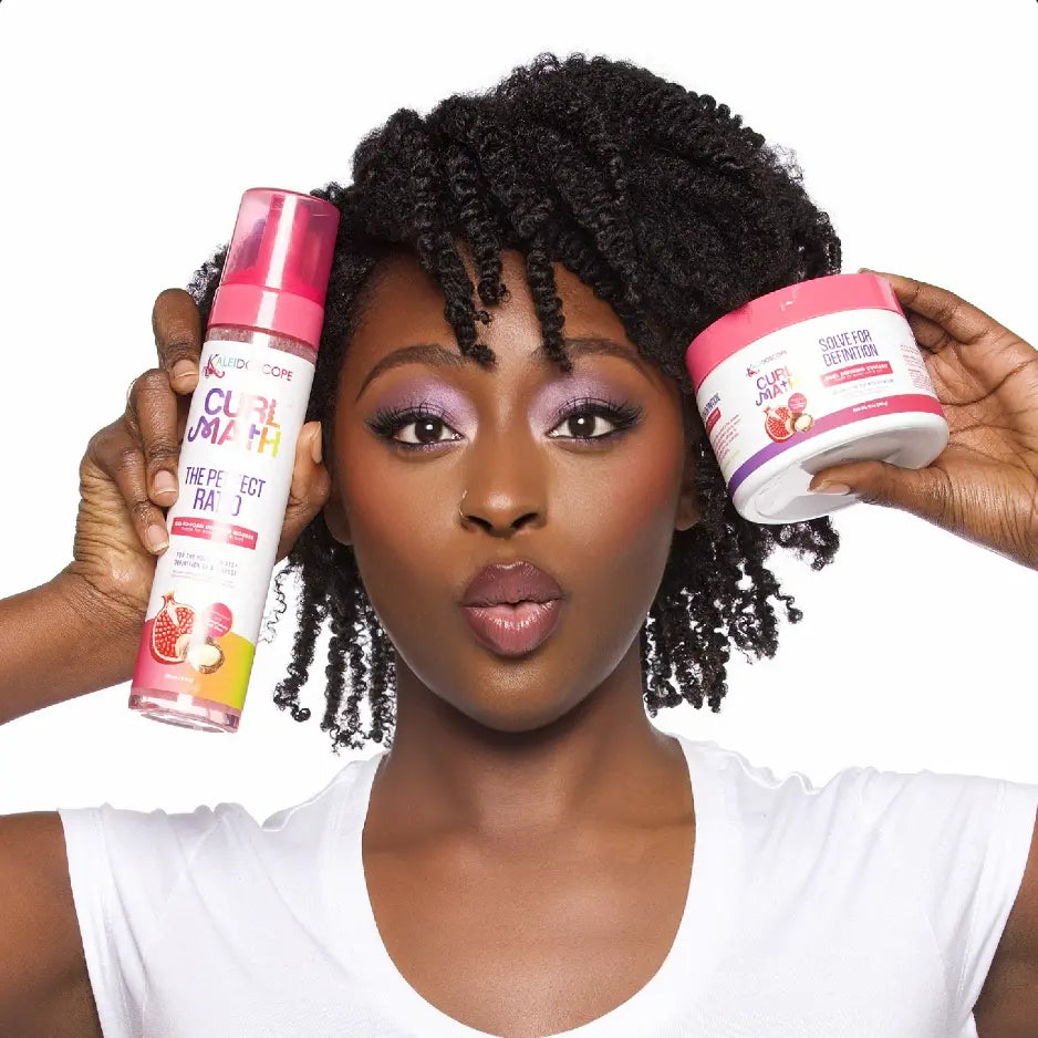 Curl Math the Perfect Ratio - Gel-To-Foam Defining Mousse 8Oz